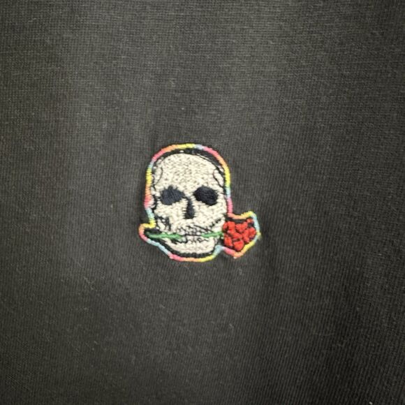 Robert Graham Shirt Size LARGE Polo Skull Rose Golf Preppy Mens - Picture 4 of 7